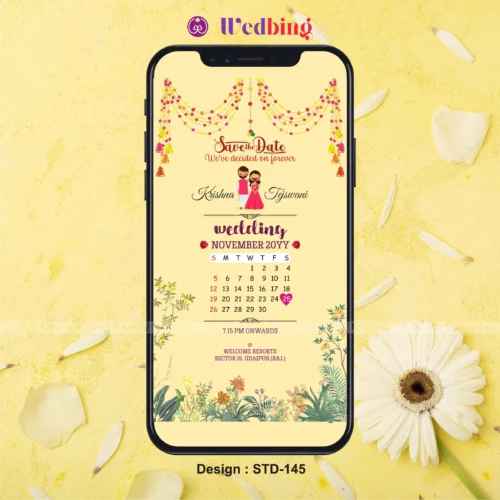 Save the Date | Design Code : 145