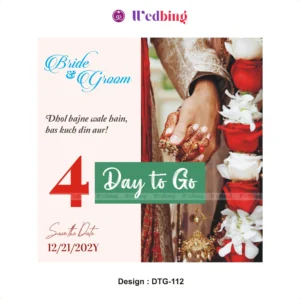 Wedding Countdown | Design Code : DTG112