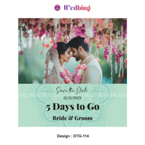 Wedding Countdown | Design Code : DTG114