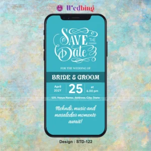 Save the Date | Design Code : 122