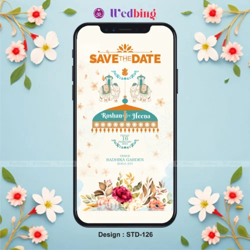 Save the Date | Design Code : 126