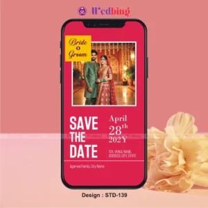Save the Date | Design Code : 139