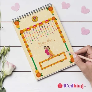 Modern Indian Wedding Notepad
