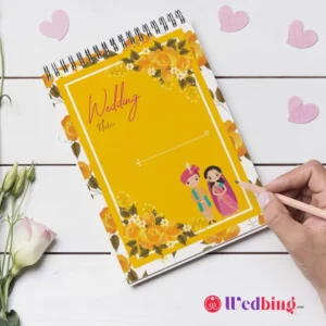 Cute Wedding Planning Notepad