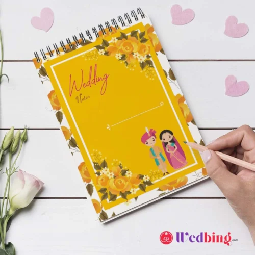 Cute Wedding Planning Notepad