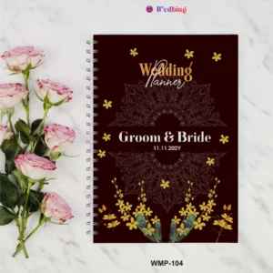 WMP-104 | Wedding Management Planner Book (Classic Edition)