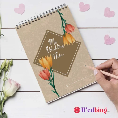 Traditional Indian Wedding Notepad