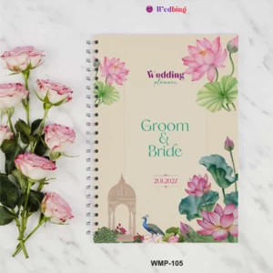 WMP-105 | Wedding Management Planner Book (Royal Edition)