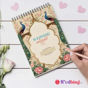 Shaadi Notepad Peacock Edition