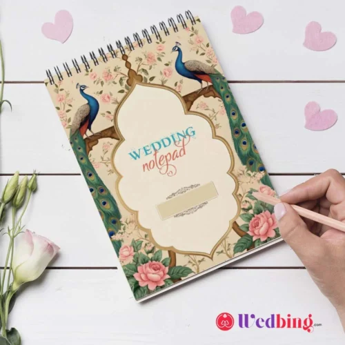 Shaadi Notepad Peacock Edition