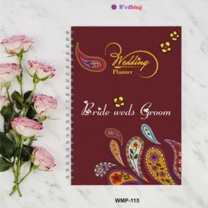 WMP-115 | Wedding Management Planner Book (Royal Edition)