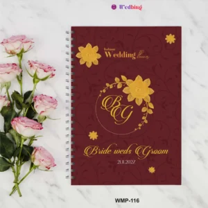 WMP-116 | Wedding Management Planner Book (Classic Edition)