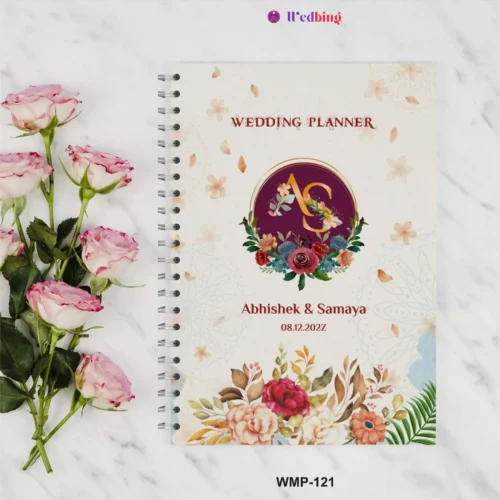 WMP-121 | Wedding Management Planner Book (Royal Edition)