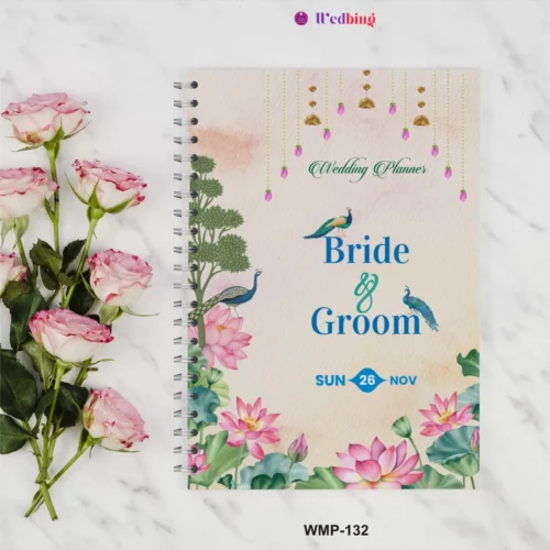 WMP-132 | Wedding Management Planner Book (Royal Edition)