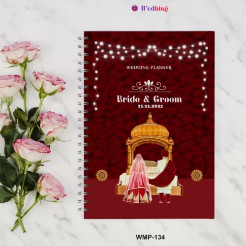 WMP-134 | Wedding Management Planner Book (Royal Edition)