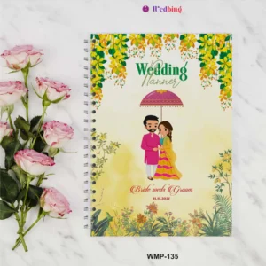 WMP-135 | Wedding Management Planner Book (Royal Edition)