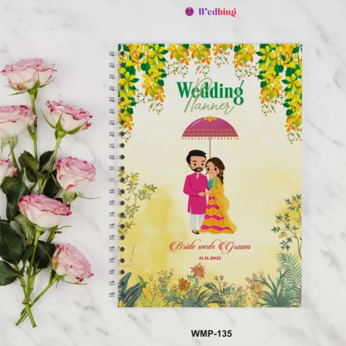 WMP-135 | Wedding Management Planner Book (Royal Edition)