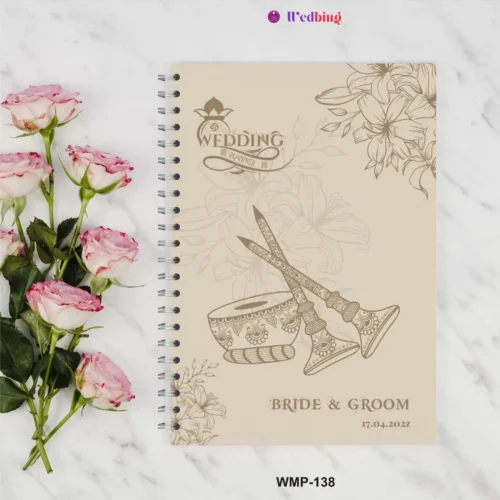 WMP-138 | Wedding Management Planner Book (Royal Edition)
