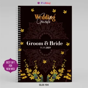 GLB-104 | Wedding Guest List Booklet (Royal Edition)