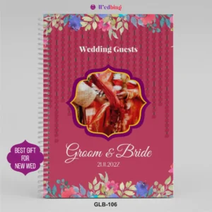 GLB-106 | Wedding Guest List Booklet (Royal Edition)