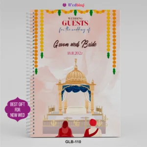 GLB-110 | Wedding Guest List Booklet (Classic Edition)