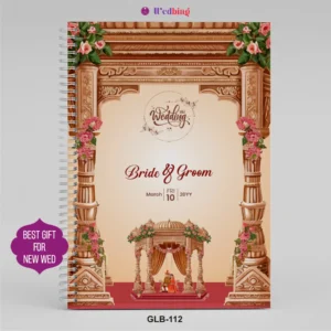 GLB-112 | Wedding Guest List Booklet (Royal Edition)