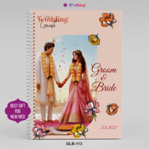 GLB-113 | Wedding Guest List Booklet (Royal Edition)