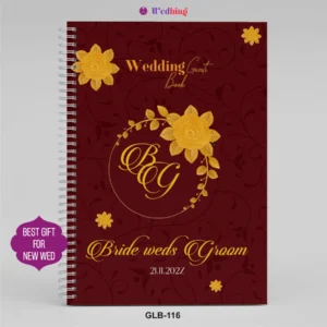 GLB-116 | Wedding Guest List Booklet (Royal Edition)
