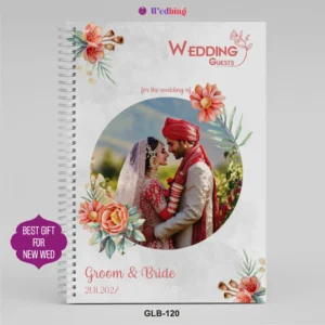 GLB-120 | Wedding Guest List Booklet (Royal Edition)