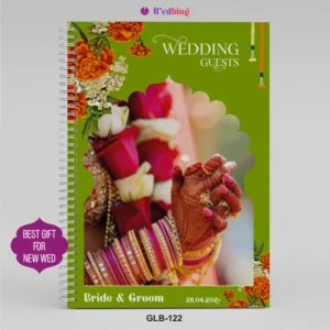 GLB-122 | Wedding Guest List Booklet (Royal Edition)
