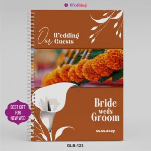 GLB-123 | Wedding Guest List Booklet (Classic Edition)