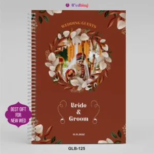 GLB-125 | Wedding Guest List Booklet (Royal Edition)