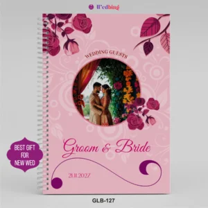 GLB-127 | Wedding Guest List Booklet (Royal Edition)