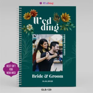 GLB-129 | Wedding Guest List Booklet (Royal Edition)