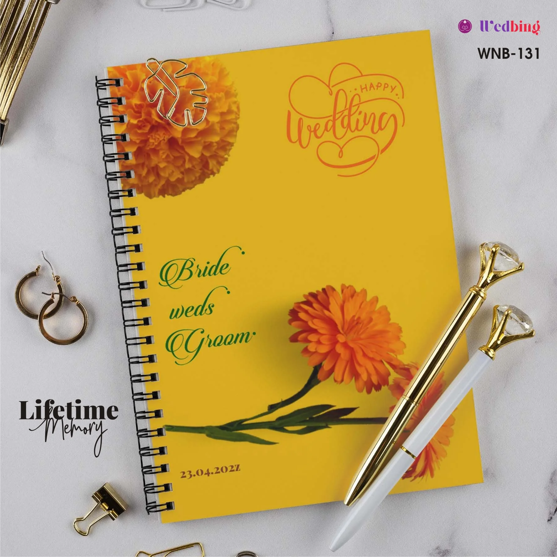 WNB-131 | Wedding Photo Notebook (Classic Edition)