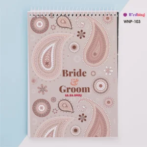 WNP-103 | Wedding Notepad (Royal Edition)