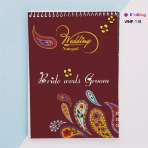 WNP-115 | Wedding Notepad (Royal Edition)
