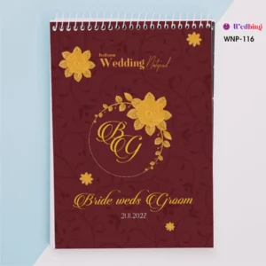WNP-116 | Wedding Notepad (Royal Edition)